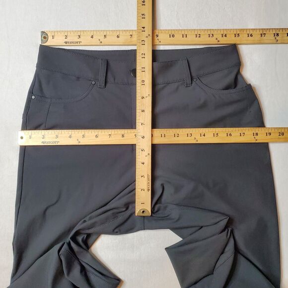 Lululemon Women's 29 City Sleek 5 Pocket Wide-Leg High-Rise Pant Black - Picture 7 of 8